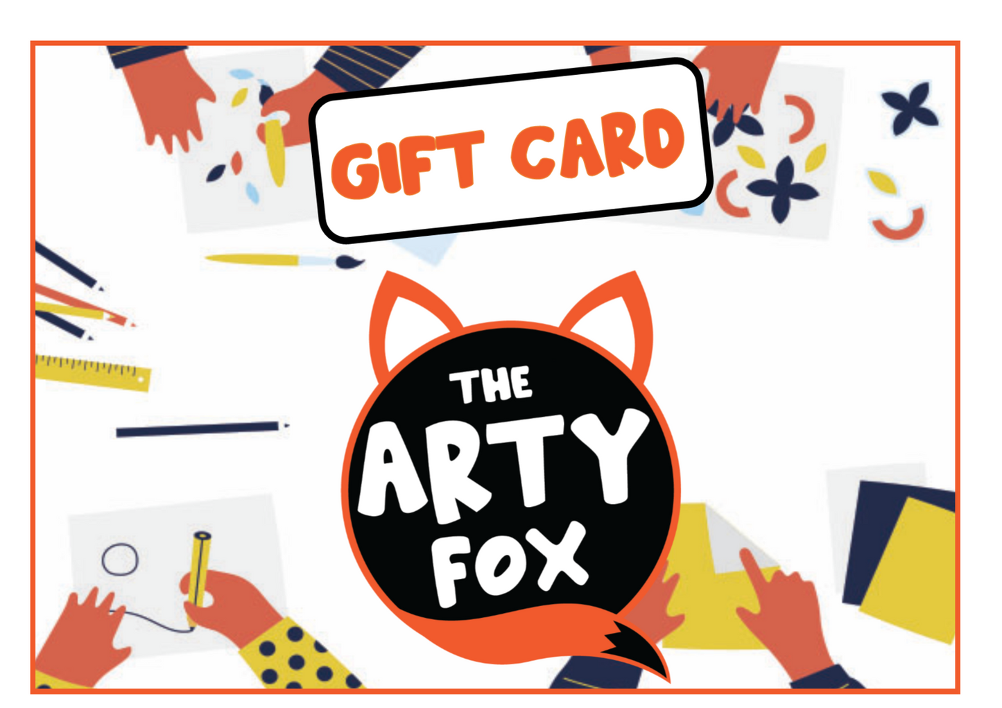 The Arty Fox Gift Card